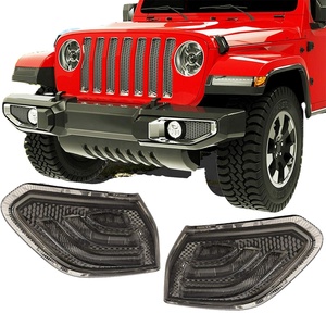 4X4 Offroad LED Side Maker Light for Jeeps Gladiator JT JL 2018 2019 fender amber indicator lamps