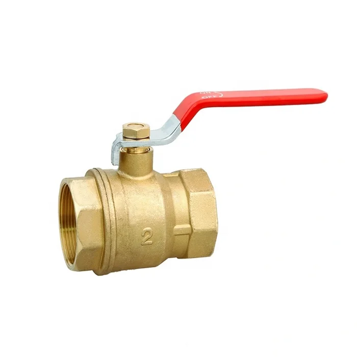 Hot Selling Pn16 Low Pressure Brass Ball Valve with Handle Lever