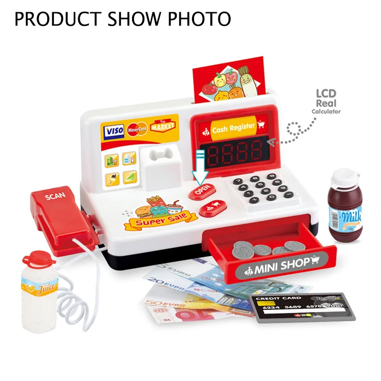 pretend play electronic cash register