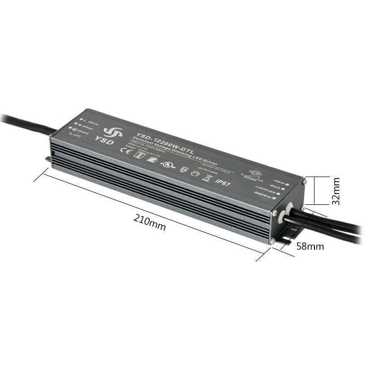 led driver 24v 12V 200w 300w led driver dimmable triac outdoor power supply