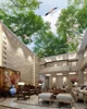 green tree birds fly in blue sky UV print modern suspended ceilings for hotel 3d pvc stretch ceiling