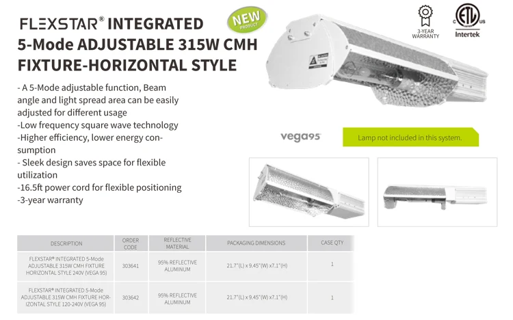 Sinowell Specstar Hoch Effizientes 315 W Cmh Grow Light Mit Etl Zertifizierung Buy 315 W Cmh Cmh Wachsen Licht 315 W Cmh Wachsen Licht Product On Alibaba Com