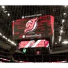 Stadium cube led screen 500x500mm aluminum panels indoor led display four sides