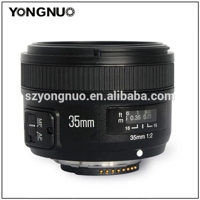 Wide-angle Auto Focus Lens YN35mm F2 N