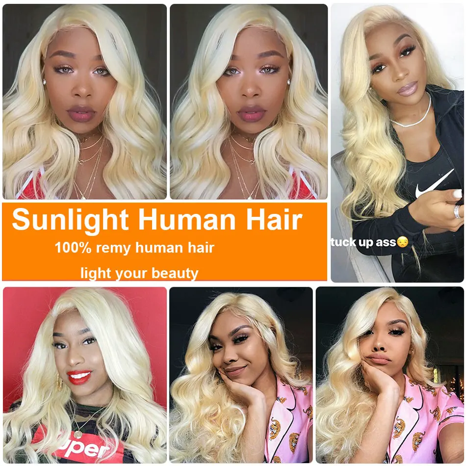 613 Lace Front Wig 13x6 Transparent Brazilian Body Wave Wigs 150