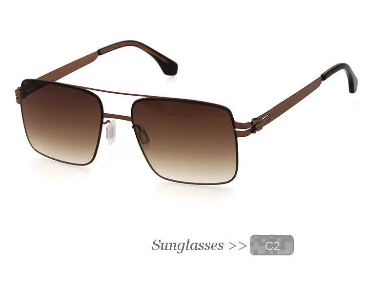 Luxury Trendy Gradient Polarized Sunglasses High End Sunglasses  Brand Name New Design Polarized Sunglasses uv400 For Men