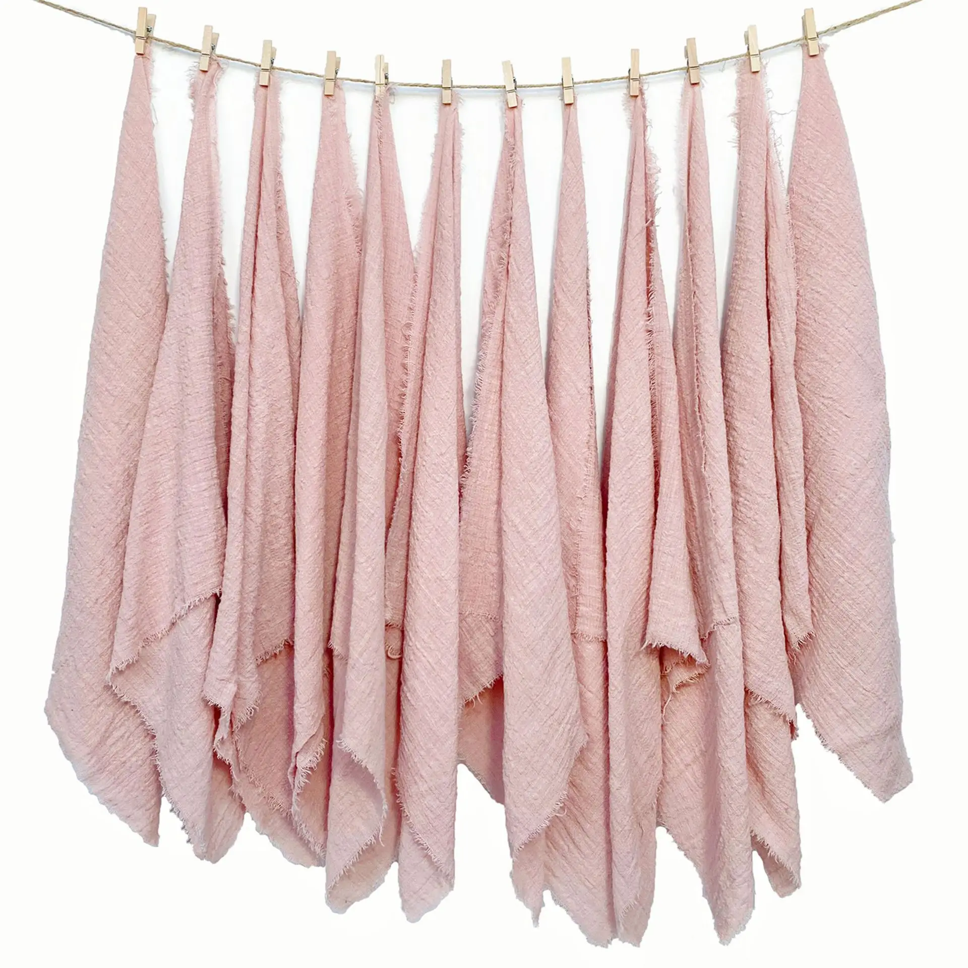 Cotton Table Cloth Napkins With Fringe Delicate Handmade Cloth Napkins