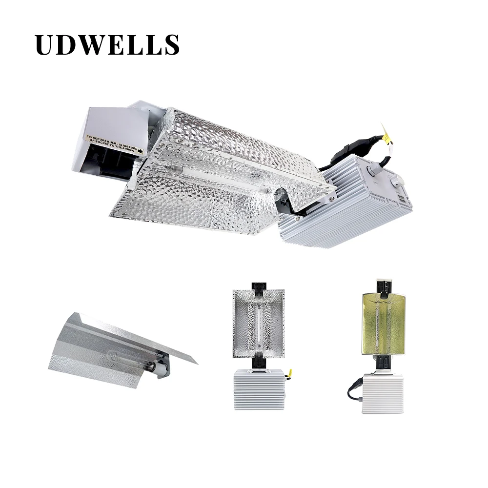 UDWELLS Good-Selling 600W 1000W De Se Dimmable HPS Kit Grow Lights Fixture