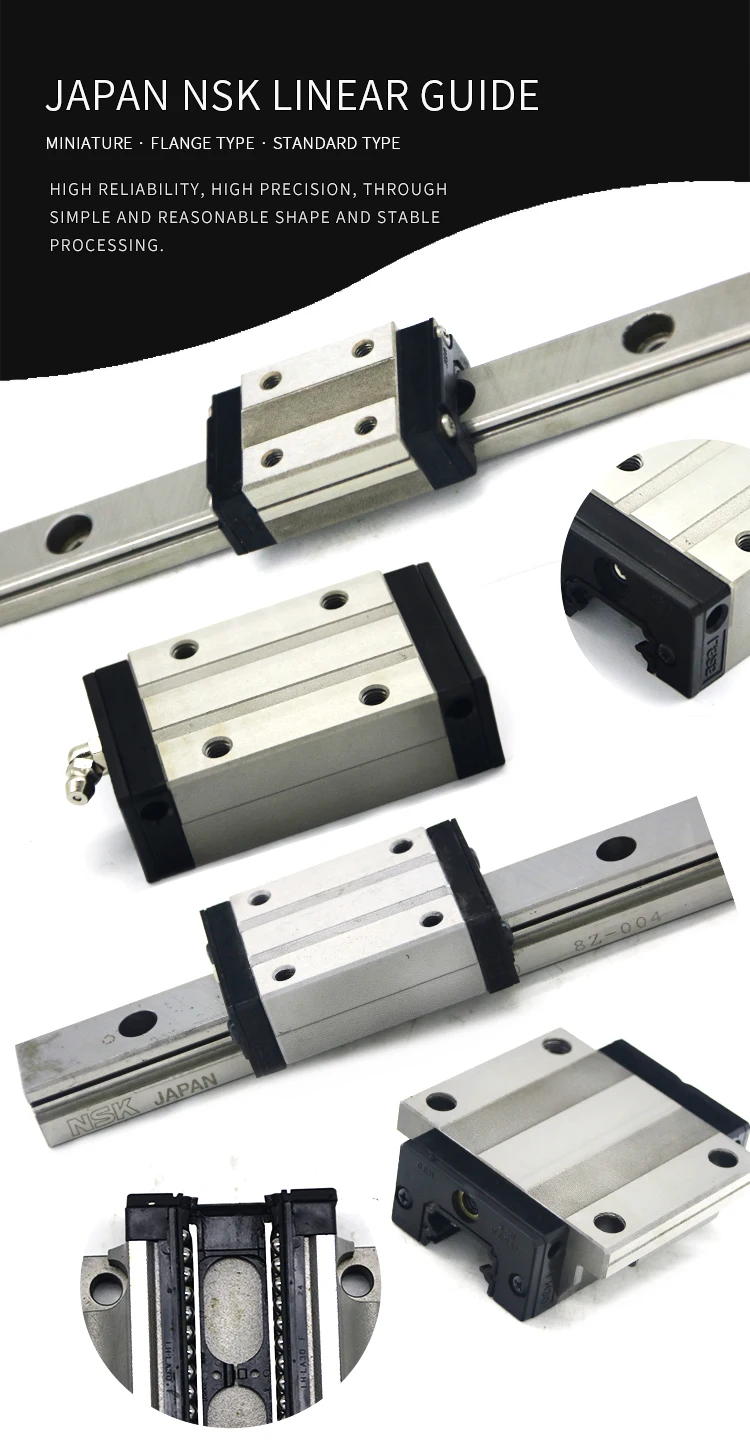 Nsk Linear Guide Rail Pu05tr Pu07ar Pu09tr Pu09ur Pu12tr Pu12ur Pu15al ...