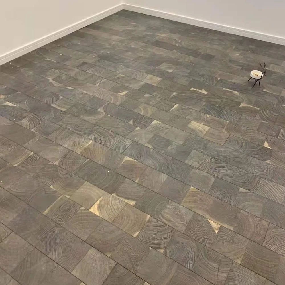 White Oak Wood End Grain Wood Flooring Hexagon End Grain Wood Flooring