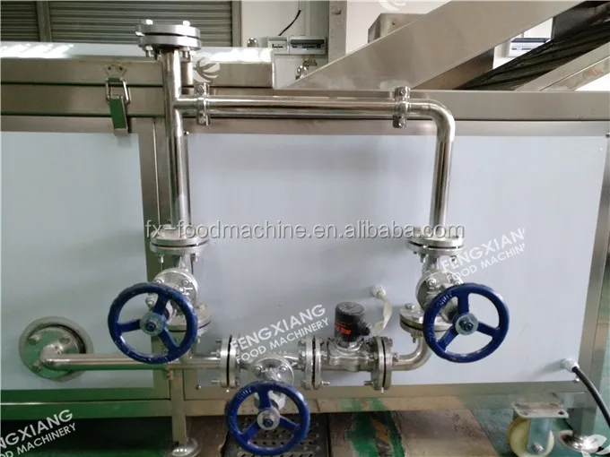 PT-2000 Industrial Automatic Vegetable Blanching Machine