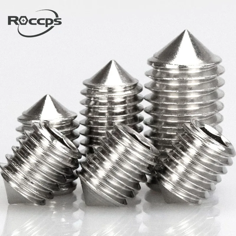 No Head Screw/hexagon Socket Set Screws With Cone Point Buy Cone Head