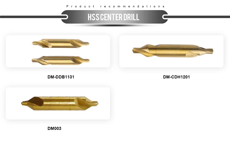 Сверло центровочное hss