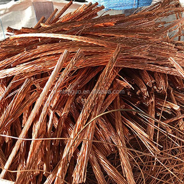 Wholesale High purity mill berry Copper 9% copper cable scrap with low price