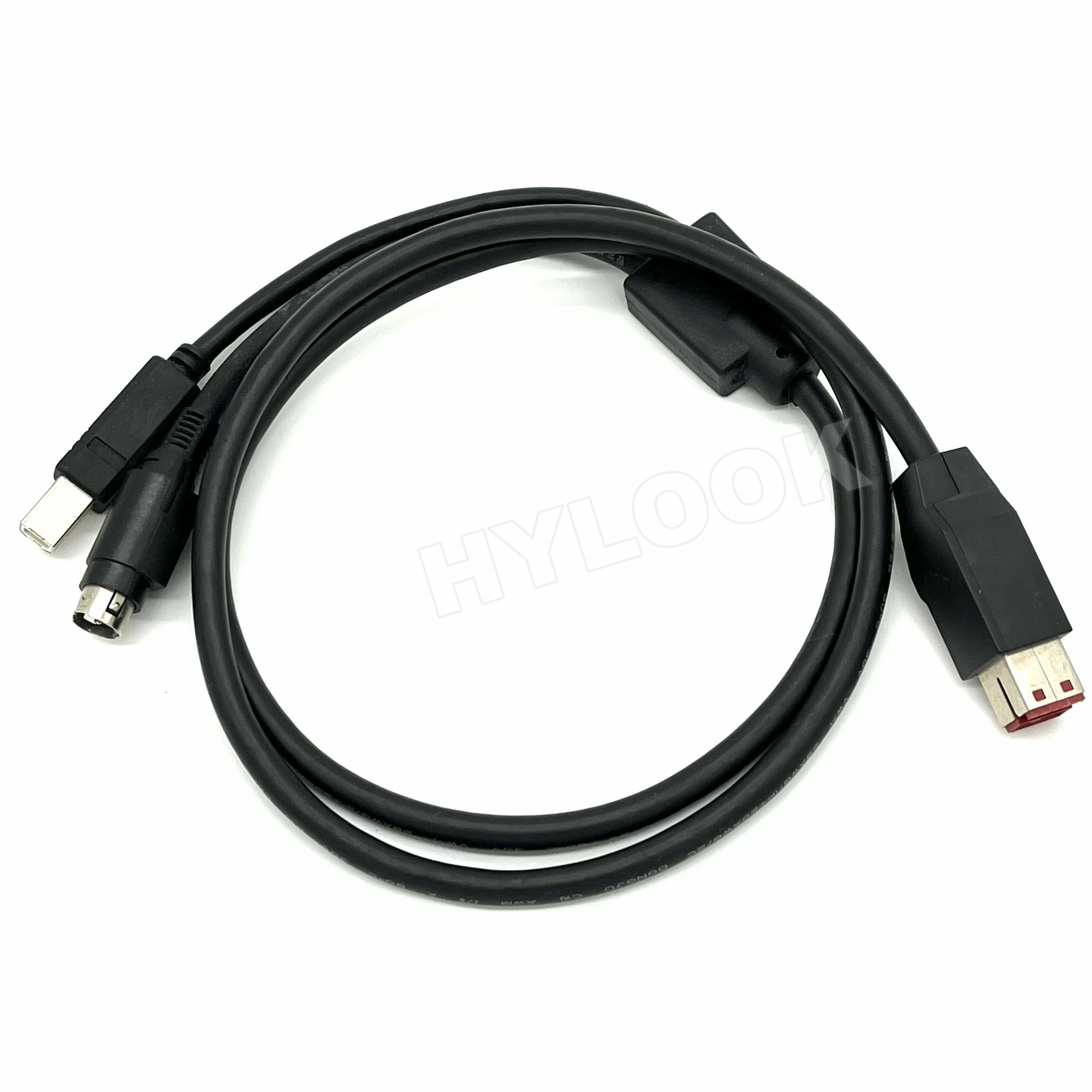 24v Powered Usb Cable To Hosiden Power For Epson/pos Printers Buy 24v Powered Usb Cable To