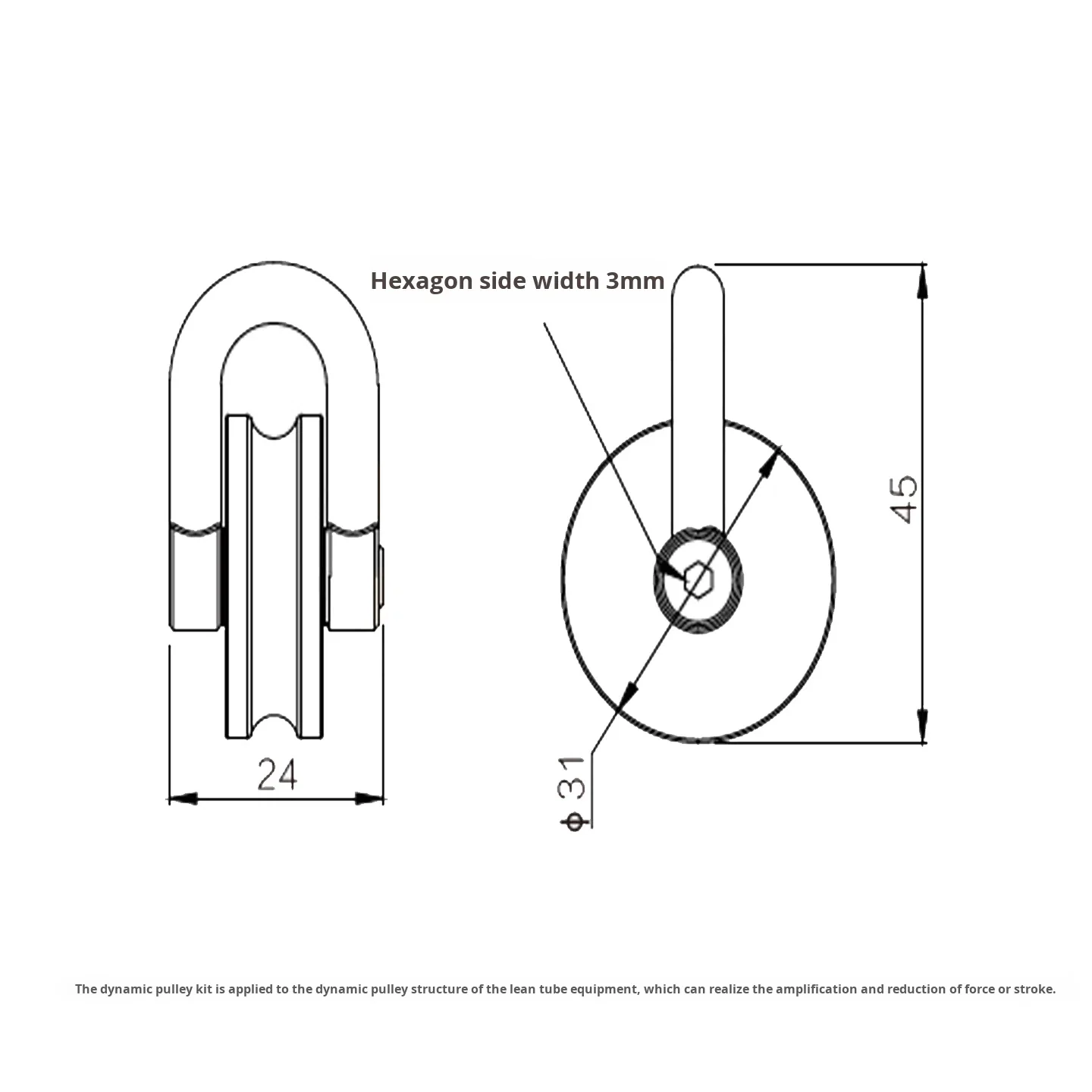 product third generation 1000 series aluminum alloy lean pipeline rod accessories movable pulley assemblies workbench turnover carts-15