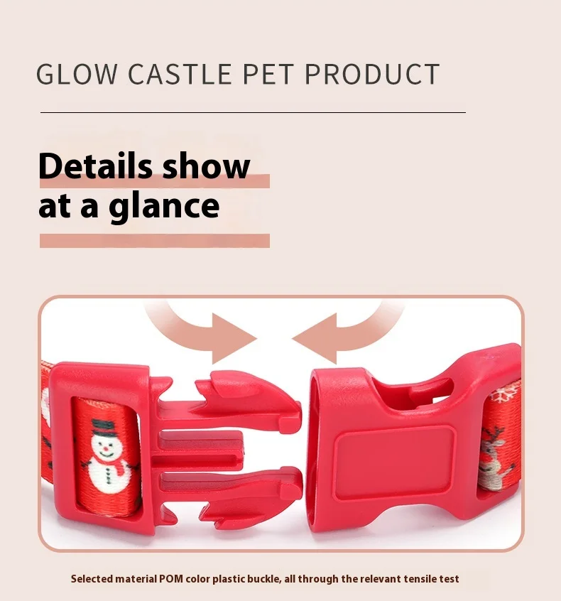Pet Dog Holiday Christmas Collar