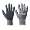 essentials rubber palm green latex sandy gloves