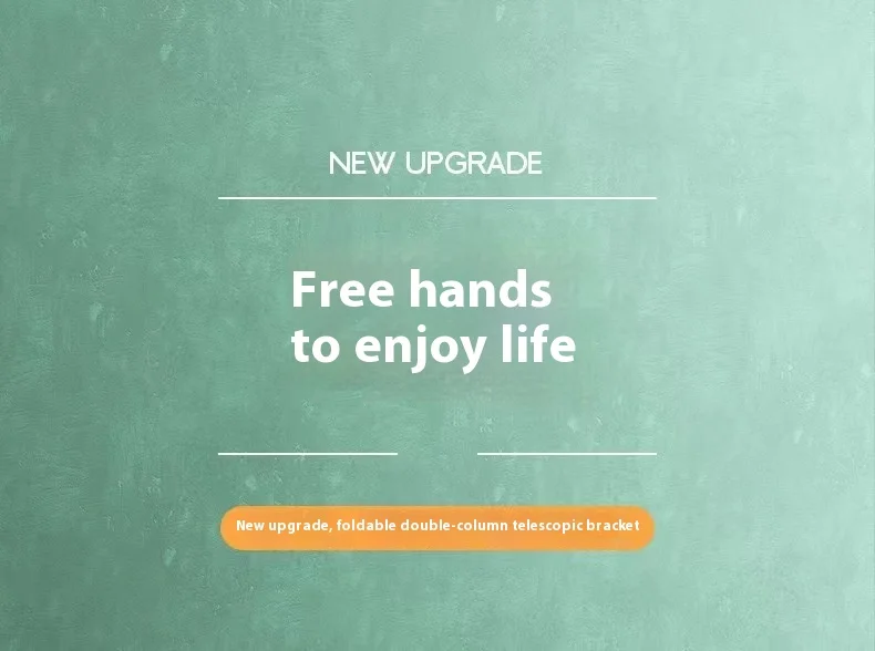便携式防抱死制动系统可折叠手机支架通用平板电脑手机支架可扩展懒人桌面支架在线直播
