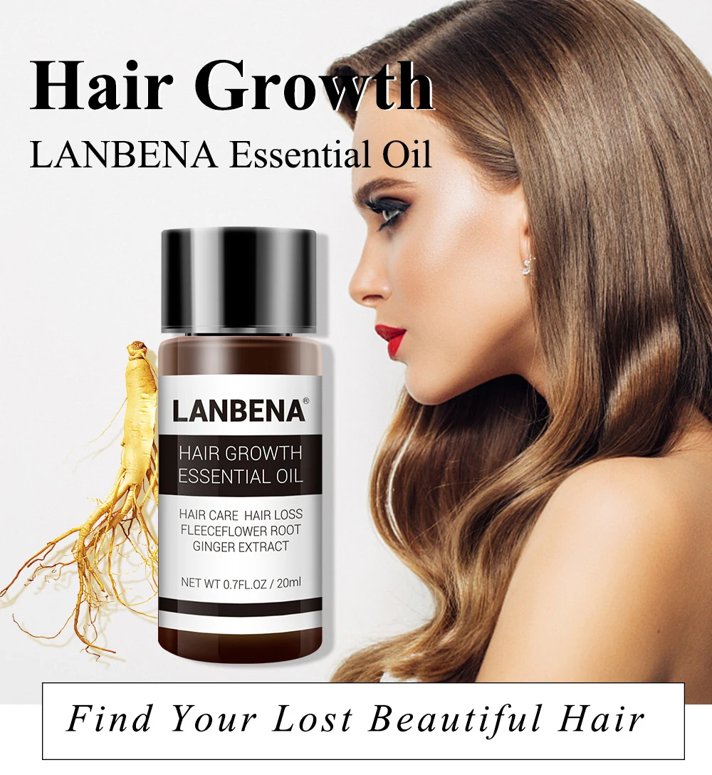 Lanbena Hair Care Products Bald Head Hair Growth Hair Growth Oil