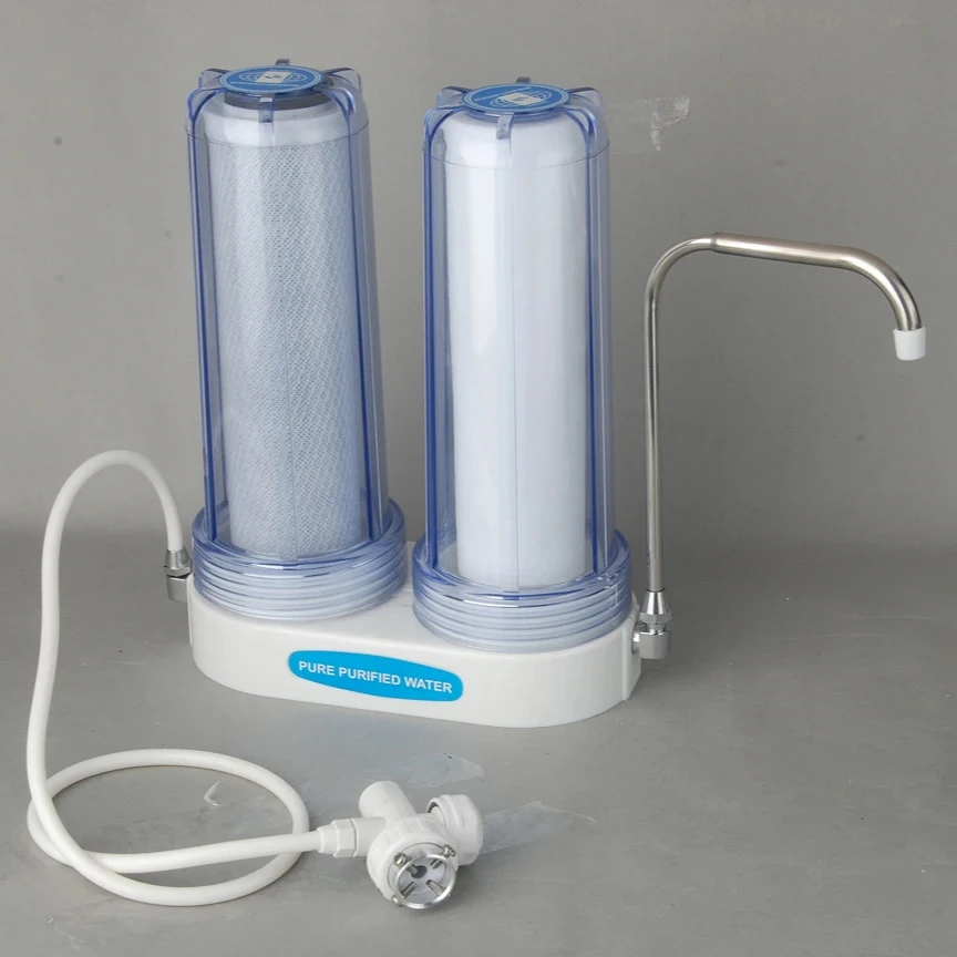 10" Double Counter Kitchen Tap Water Filters Top Water Treatment Buy