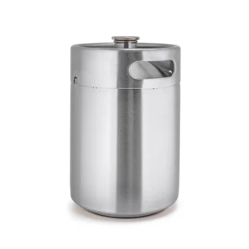 product-5 l liter stainless steel beer cooler keg growler with tap spear ball lock-Trano-img