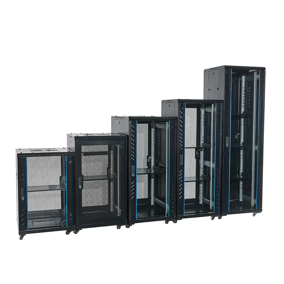 Network Rack Cabinet 18U 22U 24U 27U 32U 37U 42U Wall Mount 42U Floor ...