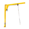 Excellent Service Pedestal 0.5T Mini Jib Crane Manufactures With Certificate