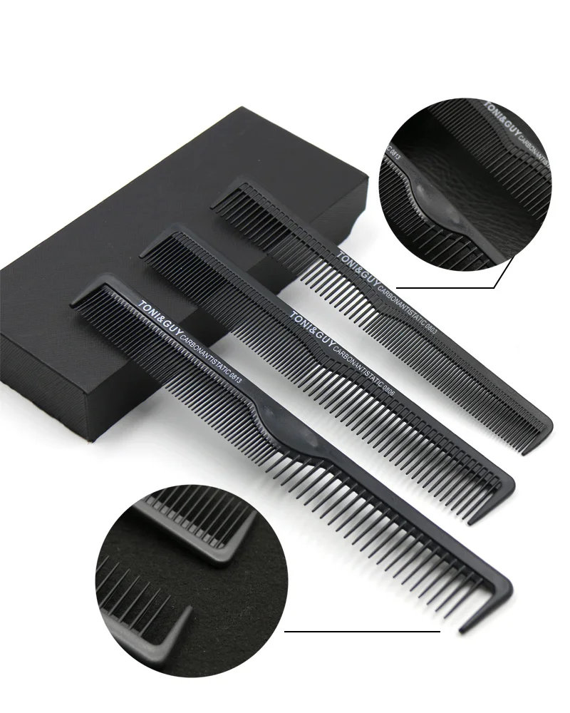 High-quality Plastic Hair Comb Set Professional Salon Cutting Brushes ...