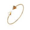 51643- Xuping arrow design cuff bangle copper alloy jewelry