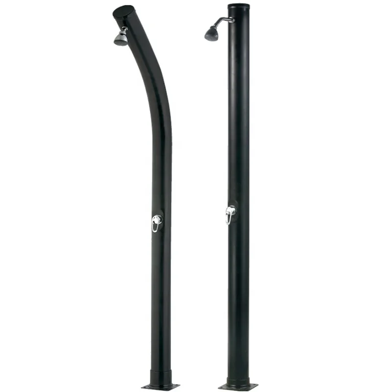 Aluminum Alloy Outdoor Solar Shower Swimming Pool Family Garden Beach With Shower Head And Foot