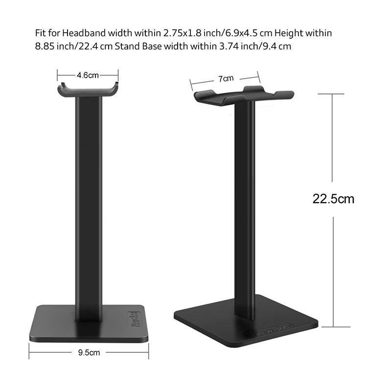 New Bee NB-Z1 Universal Headphone Stand Headset Display Holder Desk Stand Hanger