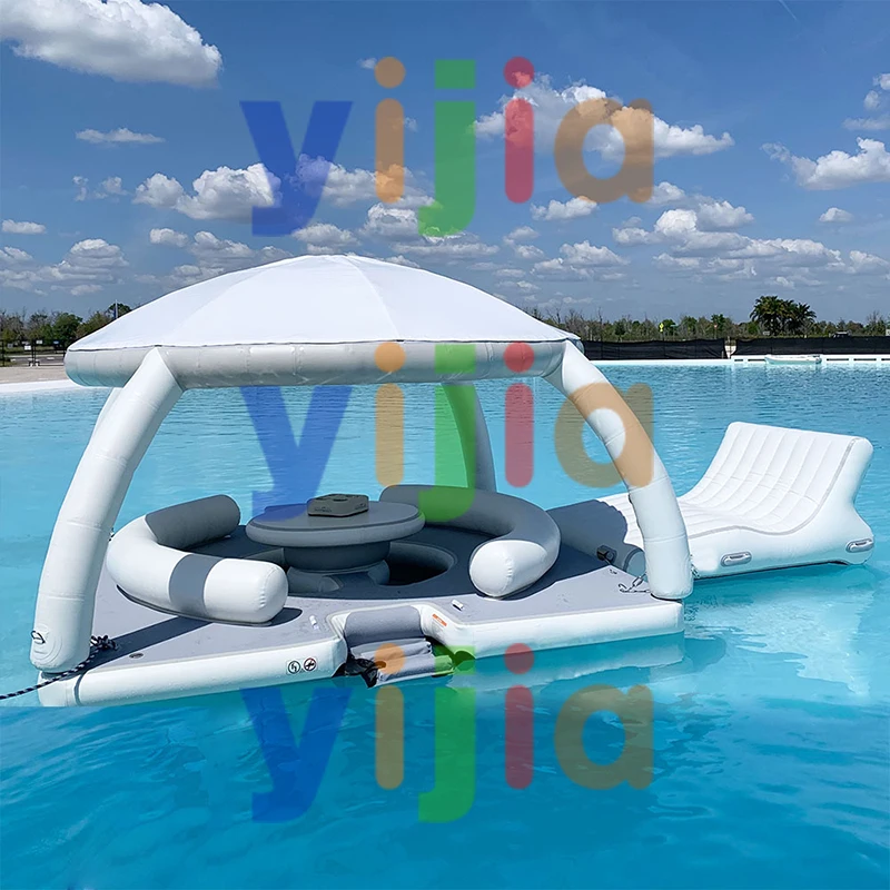 Aerated Floating Island Aerated Floating Bed For Leisure On Water