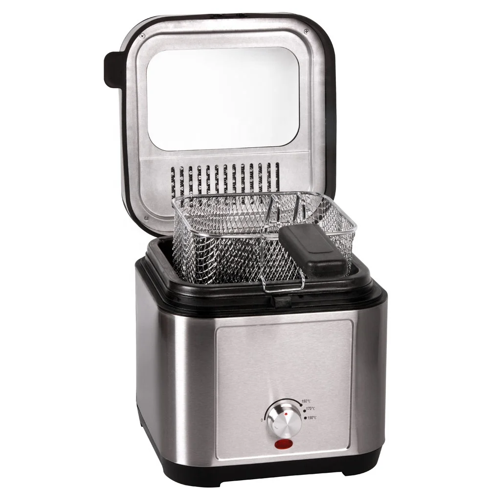 900w Automatic Chicken Deep Fryer Machine 1.5l Electric Deep Fryer ...