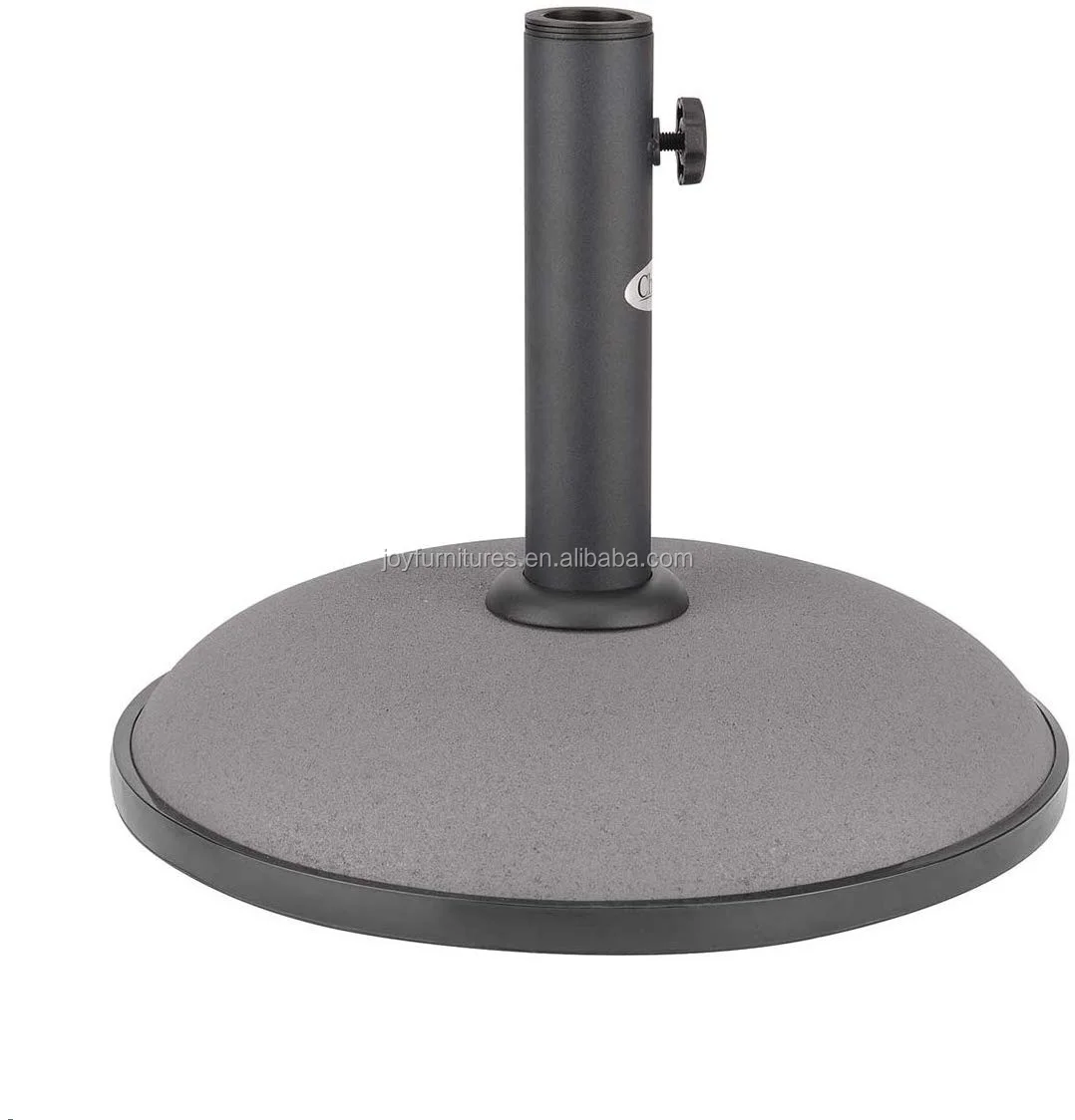 Envirostone Tan 66 Lb. Patio Umbrella Base Durable Composite Concrete