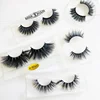 Mink lashes 100 pieces natural long false lashes style mink eyelashes vendor 18mm
