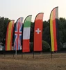 wide range of ground fixings and pole bases for use indoor and out strong and durable feather flagpole base easy fold storage b