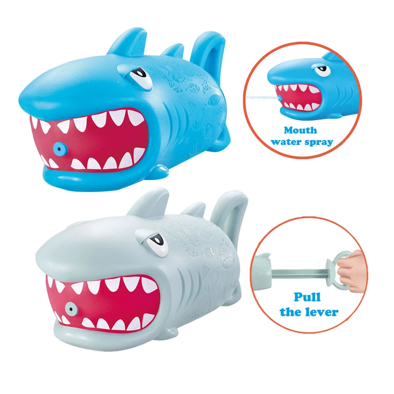 Summer Outdoor Toys Cartoon Shark Plastic Spray Water Gun Toys For Children To Play With Water Buy Play Water Gun Toy Playing Plastic Water Gun Toy Children S Outdoor Water Gun Toy Plastic Cartoon