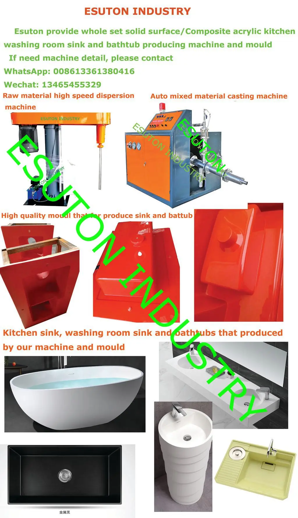 Solid Surface Corian Composite Acrylic Sink Washbasin Bathtub Casting ...