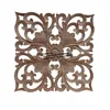 decorative embellishments for cabinets furniture and walls Wood tiles and rosettes