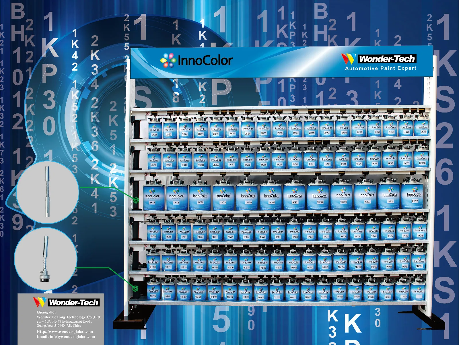 Car Paint Mixing System Innocolor Auto Refinishing Colors Carpaint High