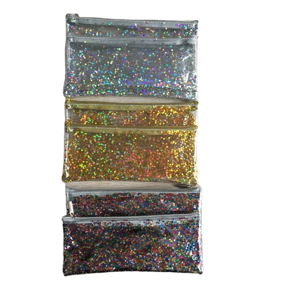 New Style Glitter Make Up Pouch Paillette Fluid Comestic Bag Buy
