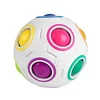 ASB Plastic Magic Rainbow Ball With 12 Holes 2.8 Inch Colorful Puzzle Matching Game Intelligent Fidget Toy Balls For Children
