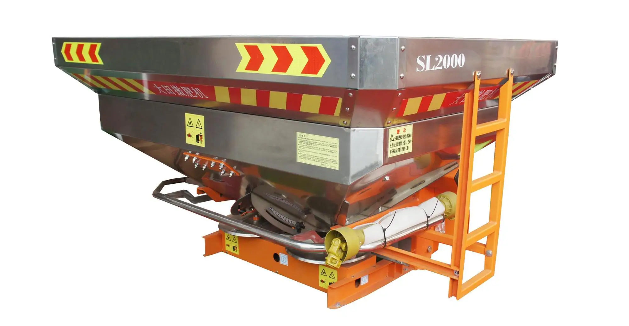 Agricultural Tractor Mounted Hydraulic Motor Drive Fertilizer Spreader