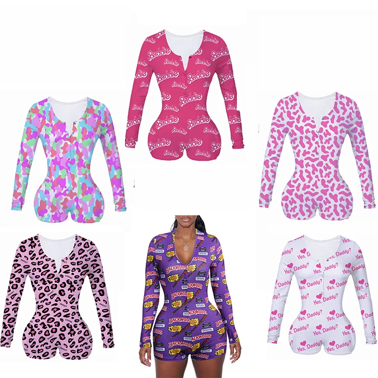 Clearance Summer Women Sleepwear Vendors For Onesie Adult Onesie Pajama