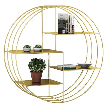
Hot Sales Wholesale Metal Non-Folding Wall Mount Shelf Clothes Folding Rack For Household 