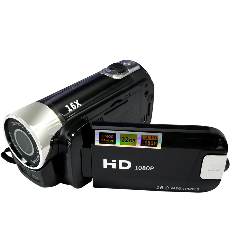 Mini DV 16MP HD Digital Video Camera - 16x Zoom Recorder