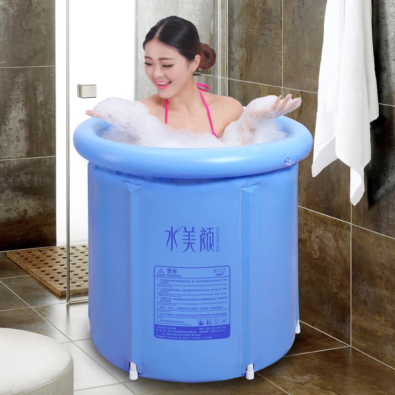 Big Size Laundry  Free Standing Adult Foldable Portable Ice Soaking Spa Bath tub