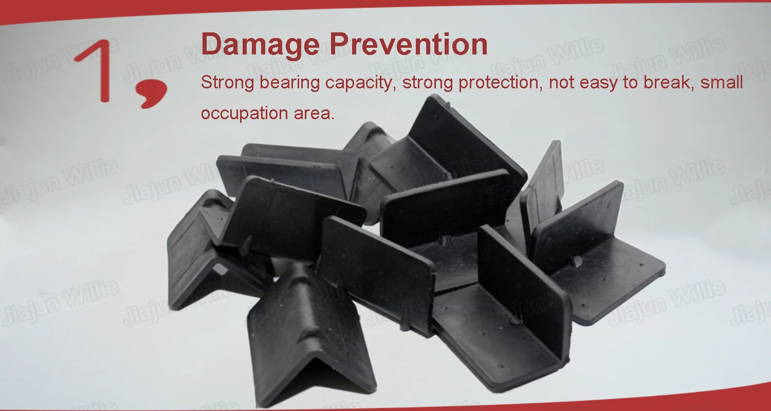 High Quality L Type 19mm Strap Plastic Pallet Corner Edge Protector For