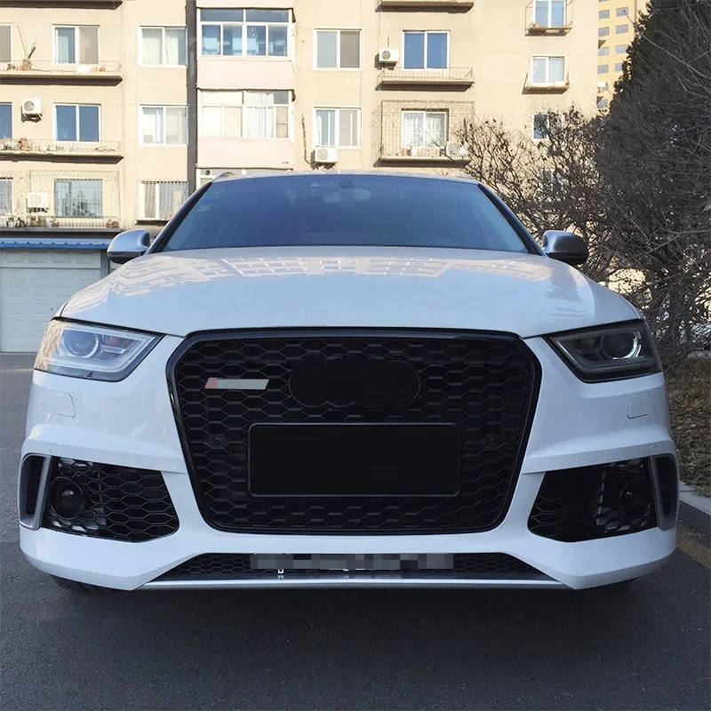 Rsq3 Front Bumper With Grill Style For Audi Q3 Auto Modified High